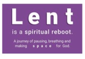 Lent is a Spiritual reboot